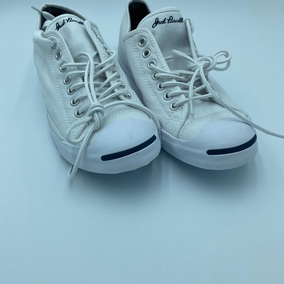 Jack Purcell white low top converse sneakers - Picture 2 of 7